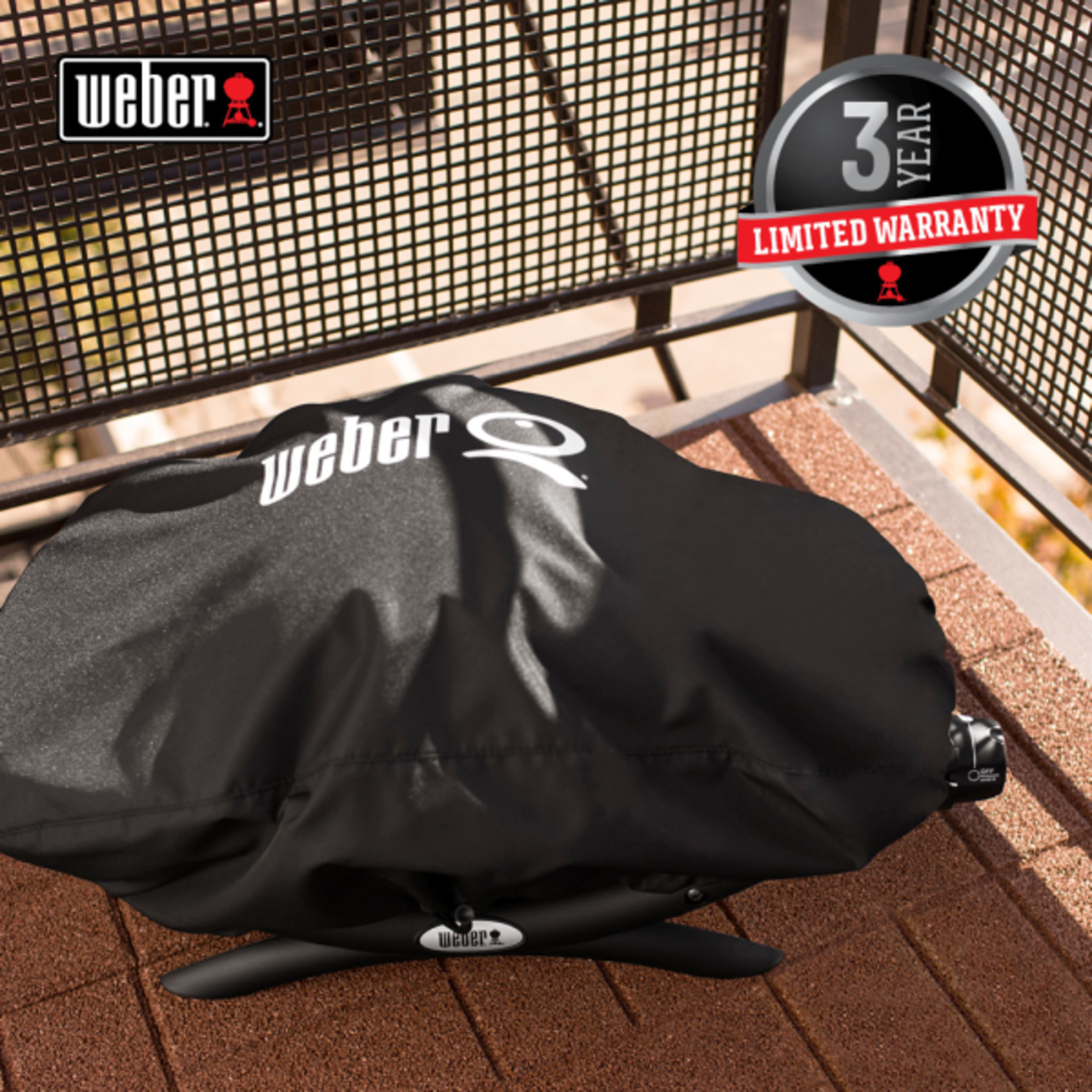 Weber Grill Cover - Fits Q 100/1000 series