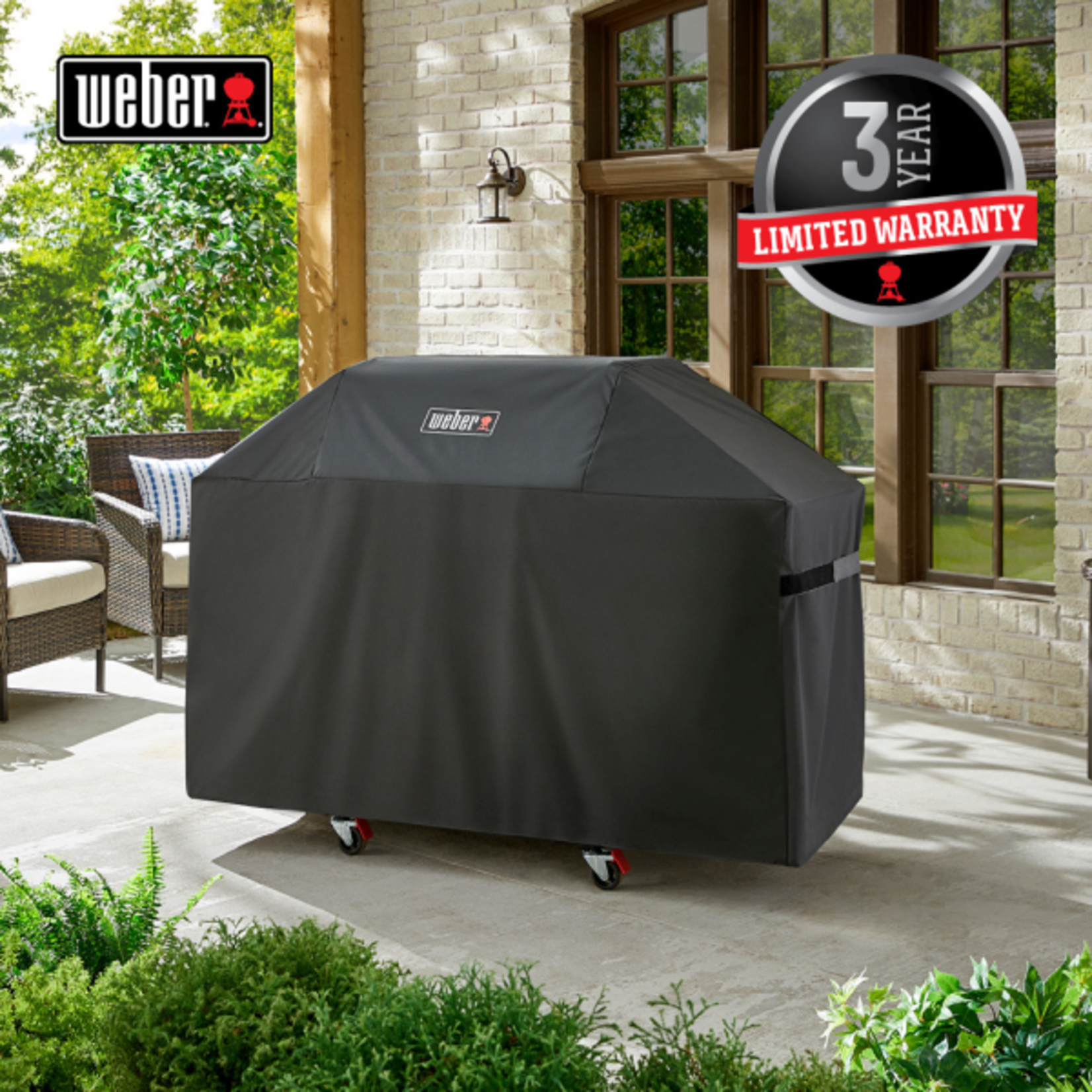 Weber Genesis 300 Series Premium Grill Cover {2}