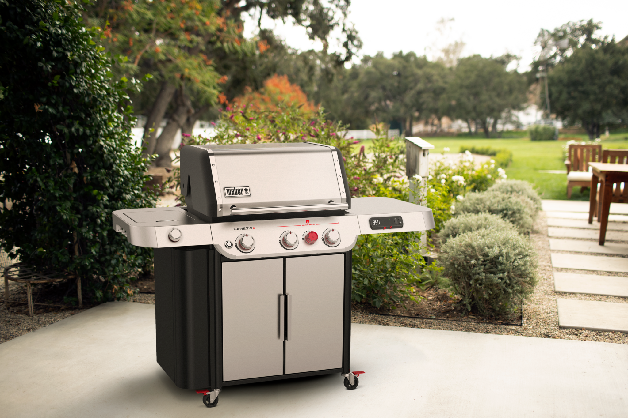 Weber Genesis SMART SX-335 LP SS - Saskatoon Barbecues & More