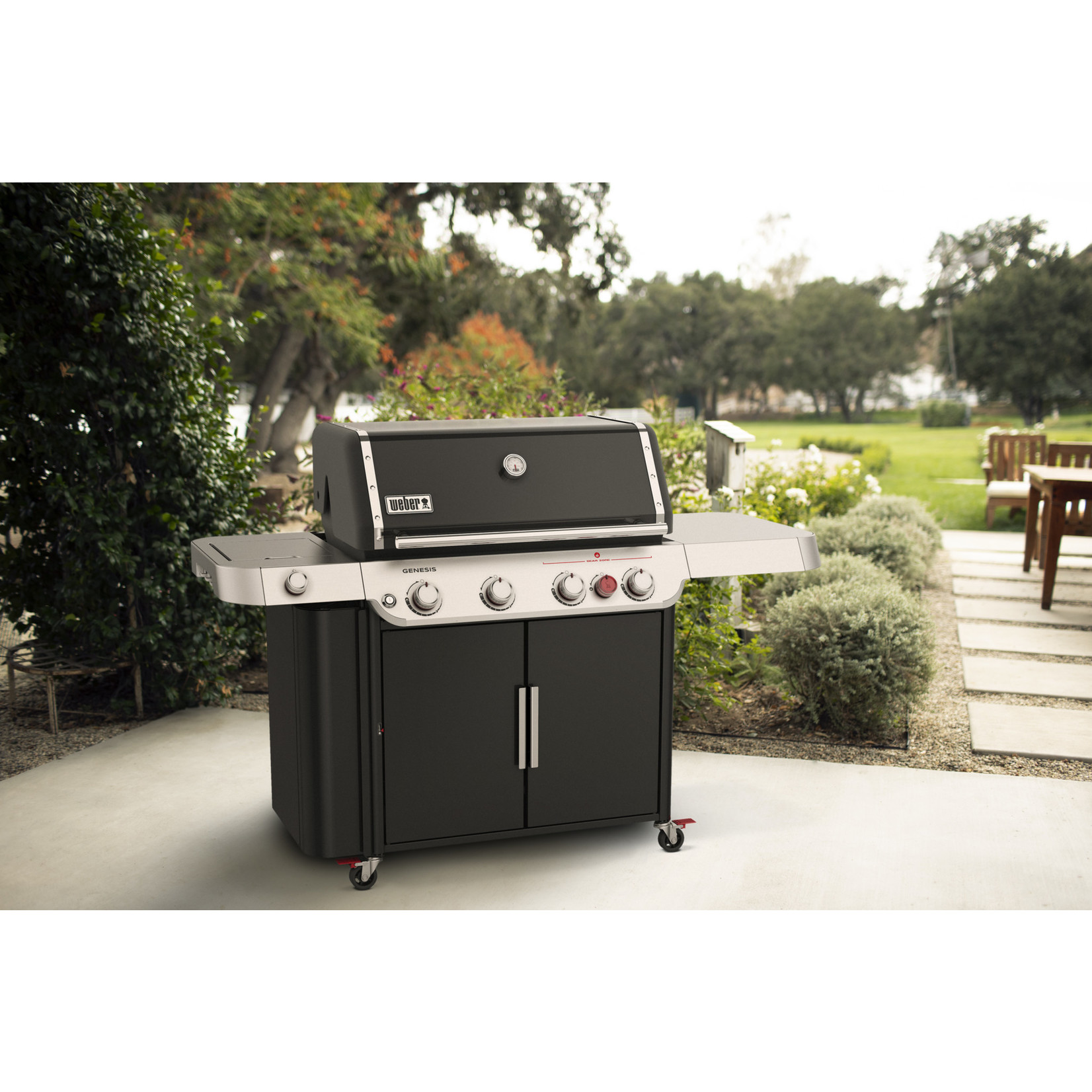 Weber Genesis E-435 LP BLK (Save $200)