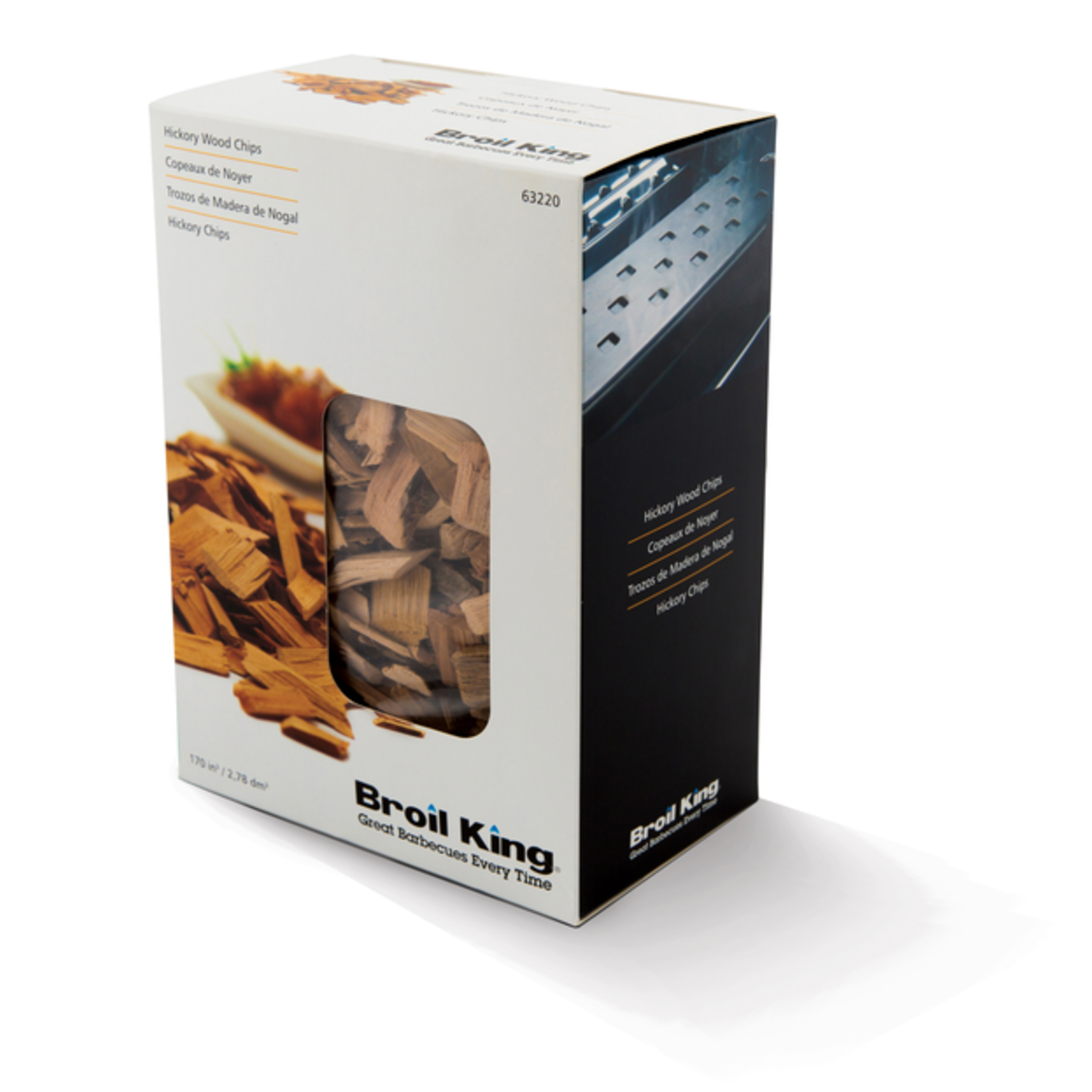 Broil King Wood Chips - Hickory - Boxed