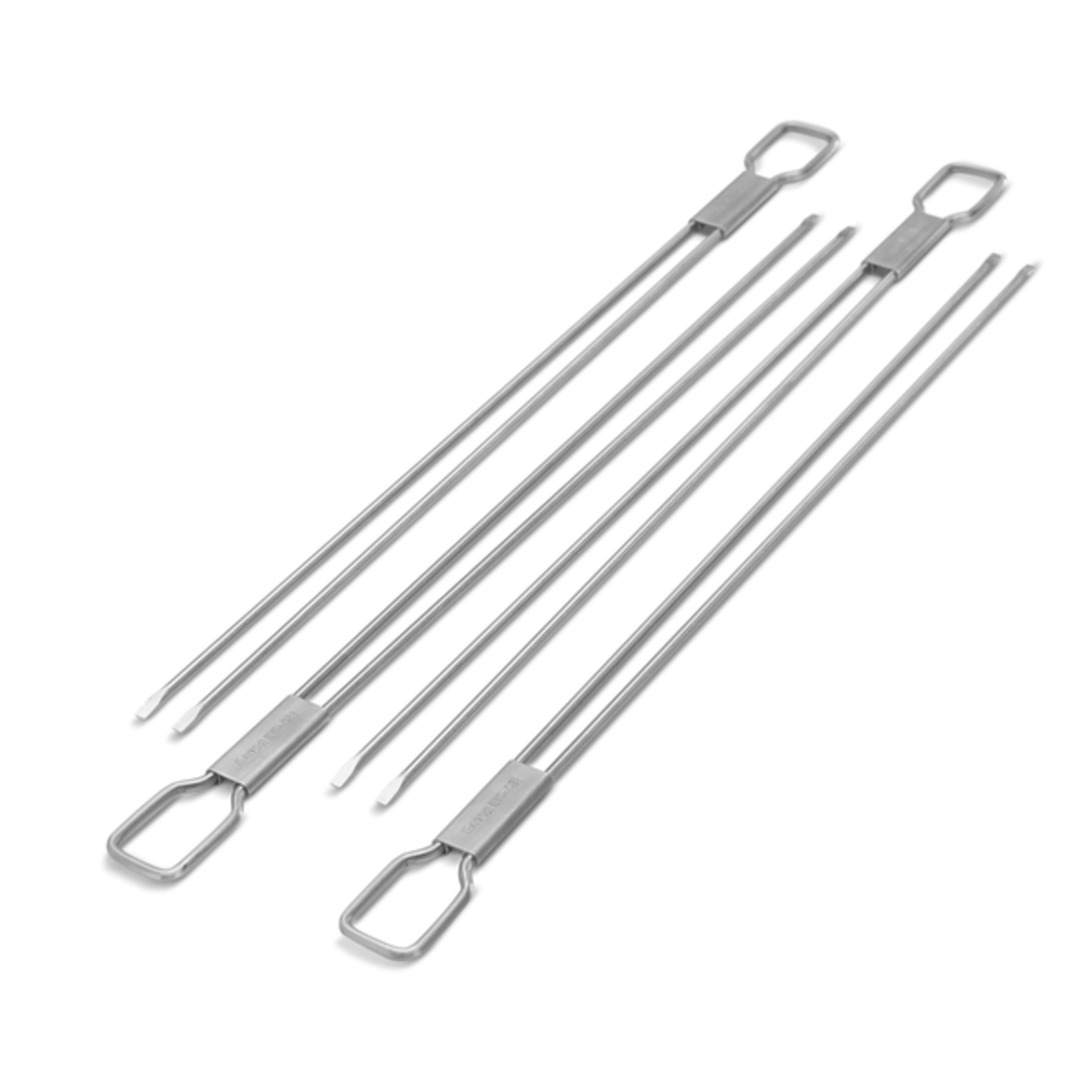 Broil King Skewers - Dual Prong - 4 Pcs - SS