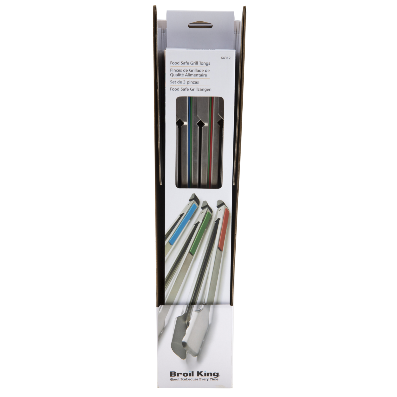 Broil King Tong - Baron - 3 Pack Colored - SS
