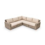 Enclover JASMINE Sofa Grey Wicker ( 84 x 38 x 29)