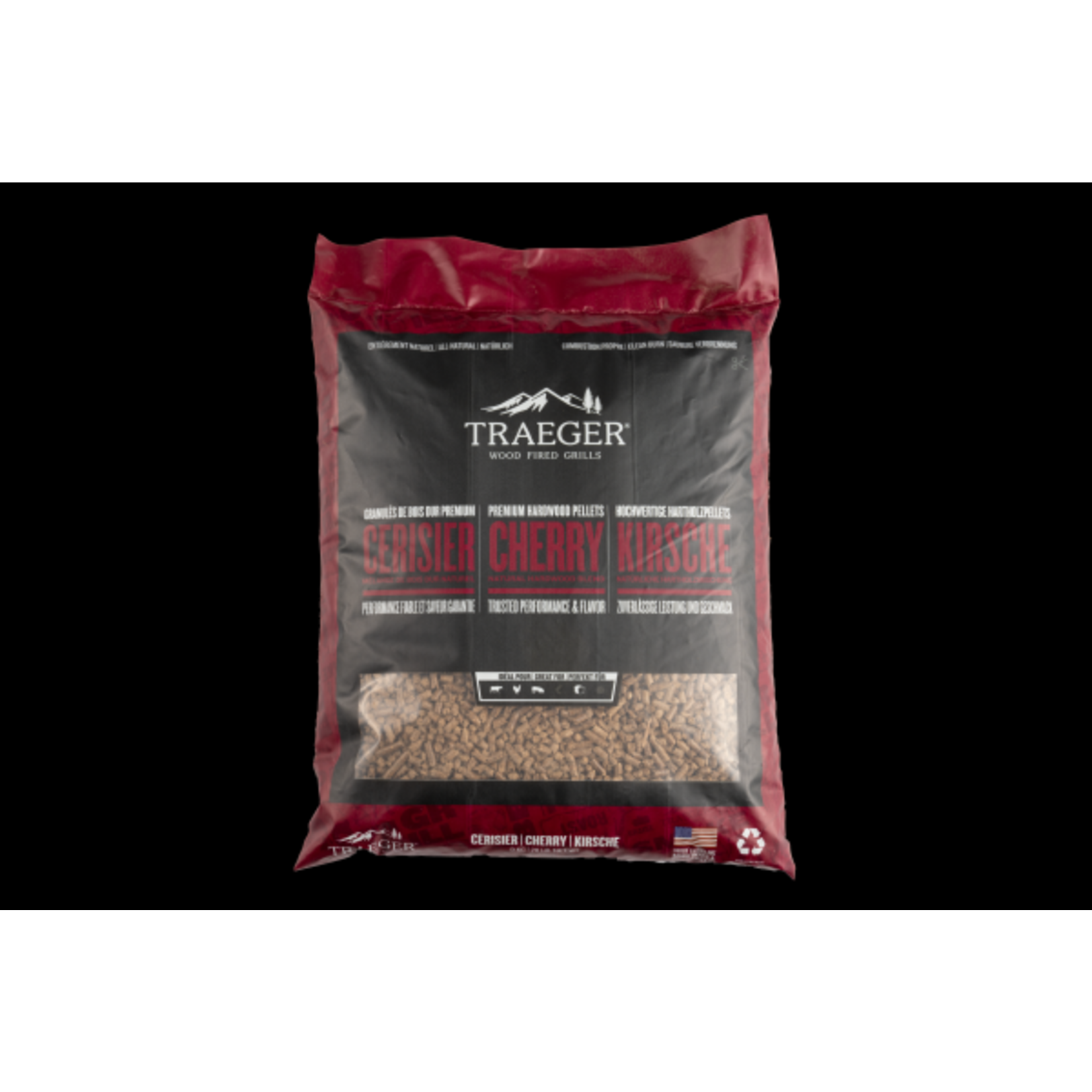 Traeger Multilingual - Cherry Pellets 9 kg Bag