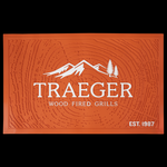 Traeger ORANGE GRILL MAT (30" x 47")