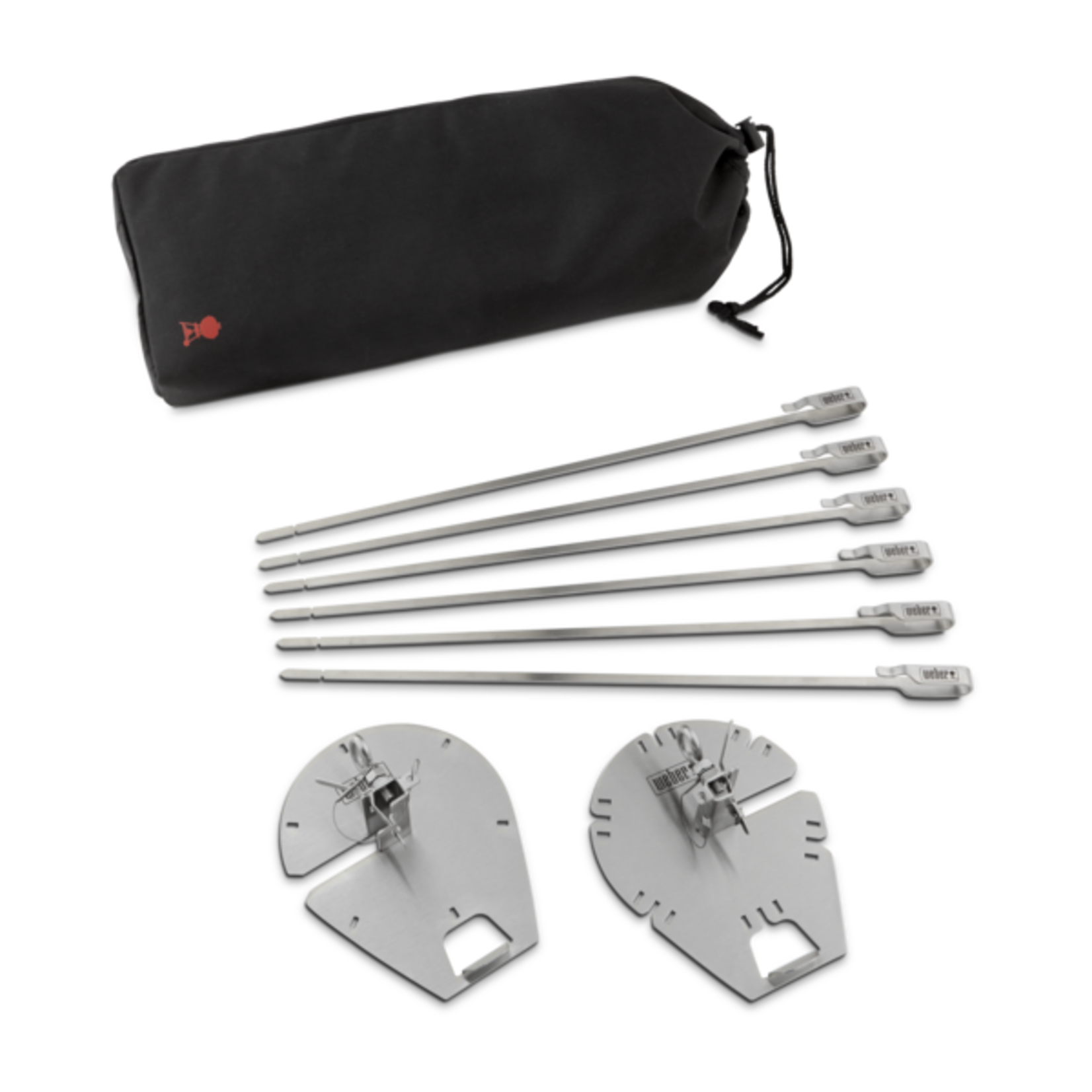 Weber Crafted Rotisserie Skewers { BIN WE6 - 3 }