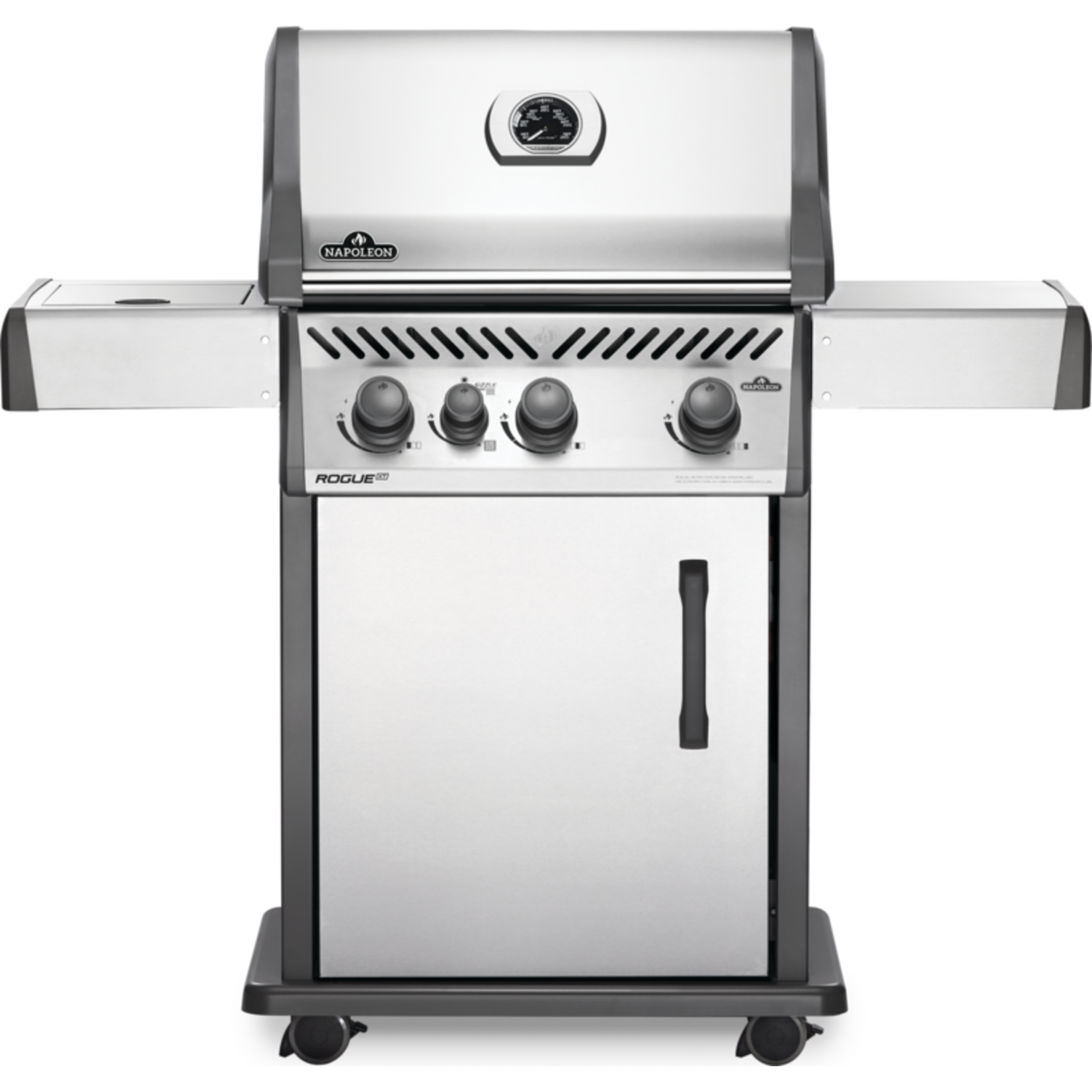 Napoleon Rogue® XT 425 Propane Gas Grill with Infrared Side Burner, Stainless Steel