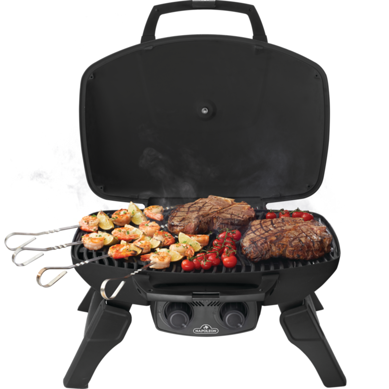 Napoleon TravelQ™ 285 Portable Propane Gas Grill, Blue