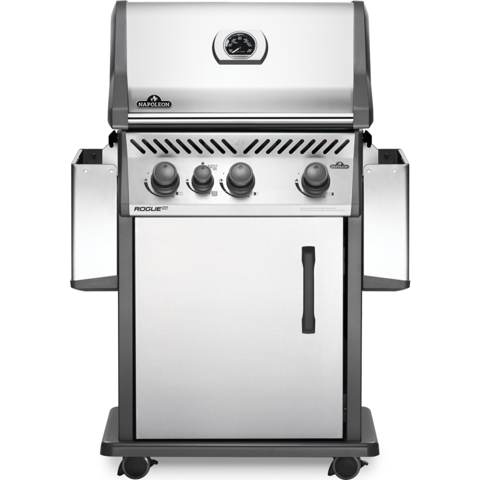 napoleon-rogue-xt-425-natural-gas-grill-with-infrared-side-burner