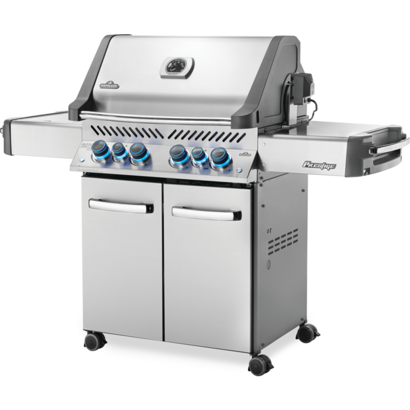 Napoleon Prestige® 500 Propane Gas Grill with Infrared Side and Rear Burners, Stainless Steel ($125 Instant Rebate)