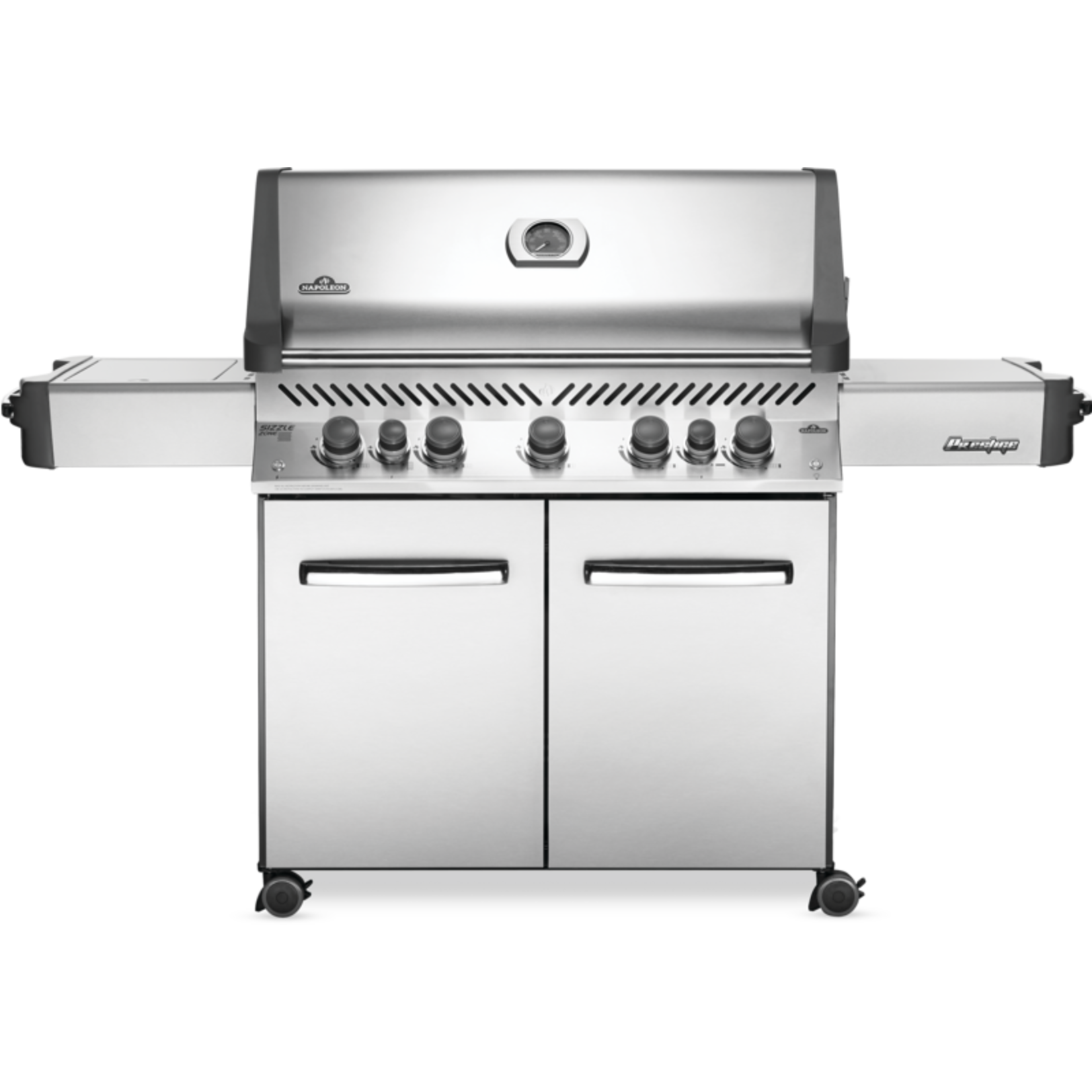 Napoleon Prestige® 665 Propane Gas Grill with Infrared Side and Rear Burners, Stainless Steel ($125 Instant Rebate)