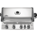 Napoleon Built-in Prestige® 500 Natural Gas Grill Head with Infrared Rear Burner, Stainless Steel