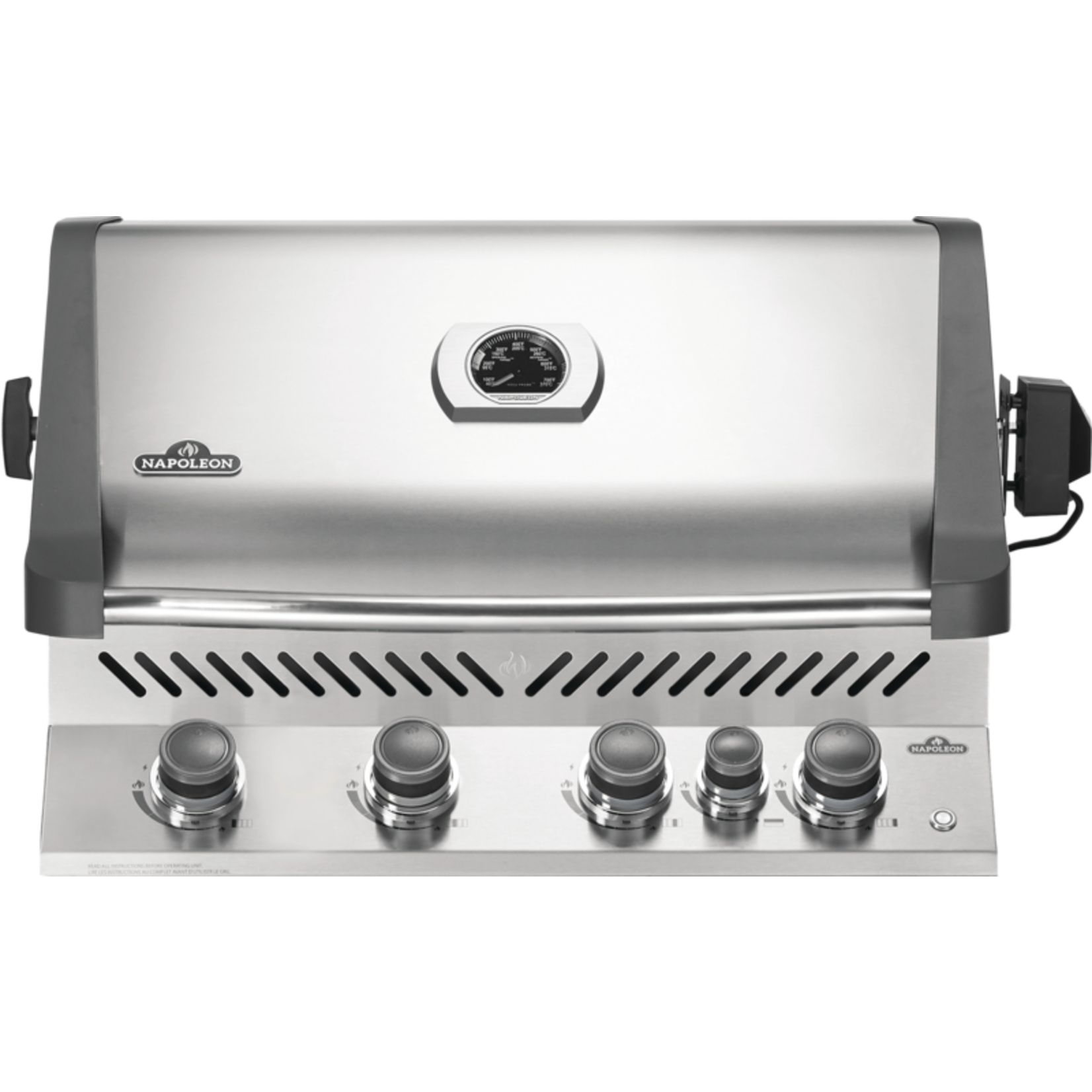 Napoleon Built-in Prestige® 500 Natural Gas Grill Head with Infrared Rear Burner, Stainless Steel