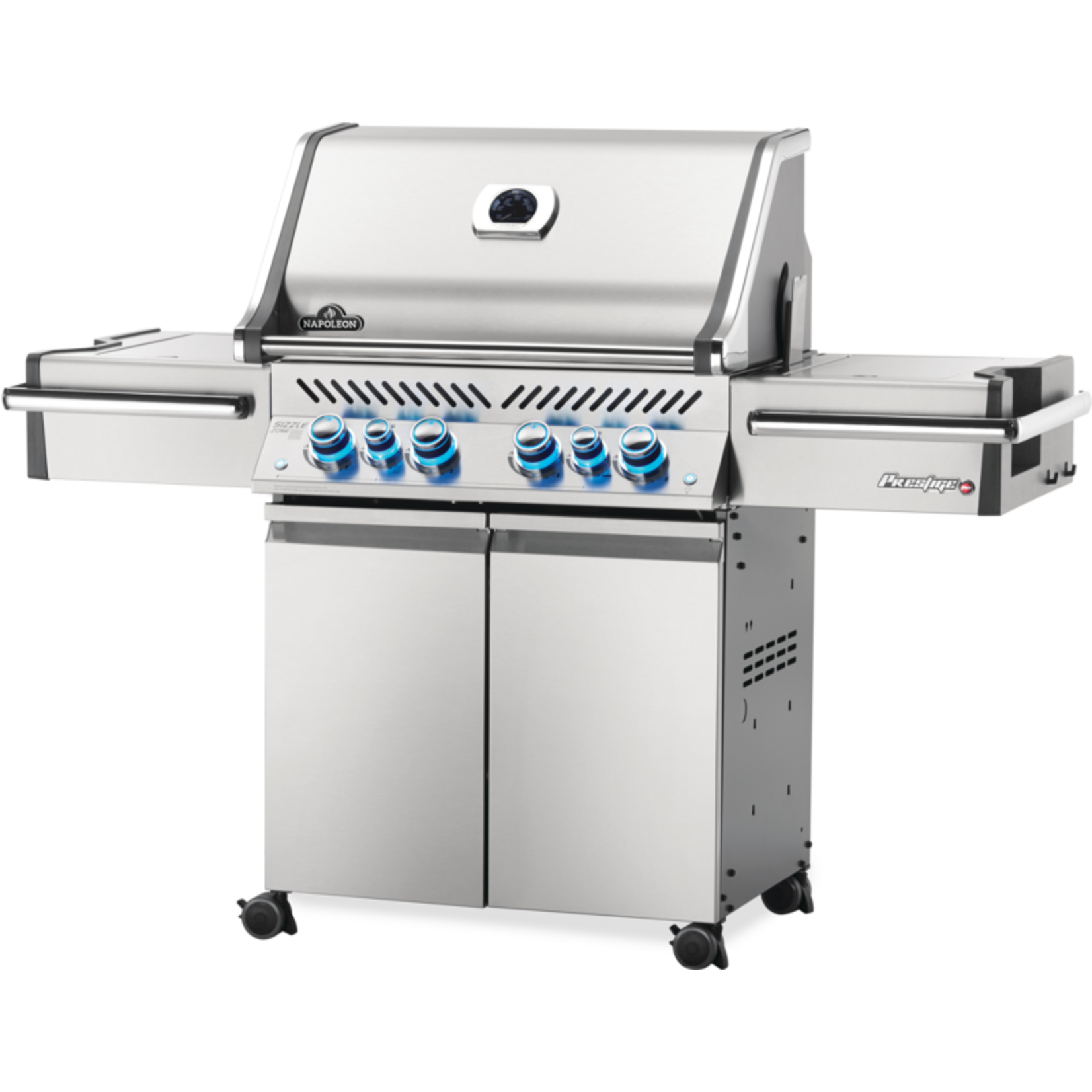 Napoleon Prestige PRO™ 500 Natural Gas Grill with Infrared Rear and Side Burners, Stainless Steel