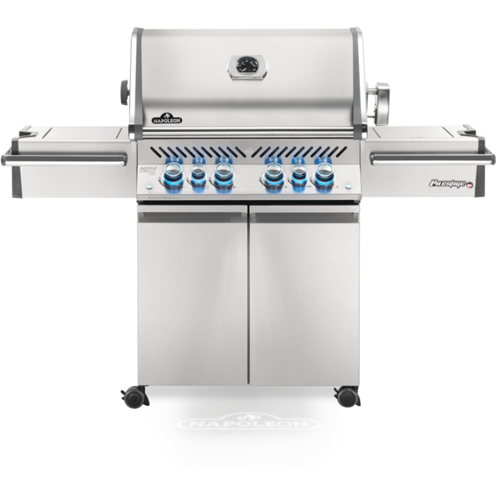 Napoleon Prestige PRO™ 500 Natural Gas Grill with Infrared Rear and Side Burners, Stainless Steel