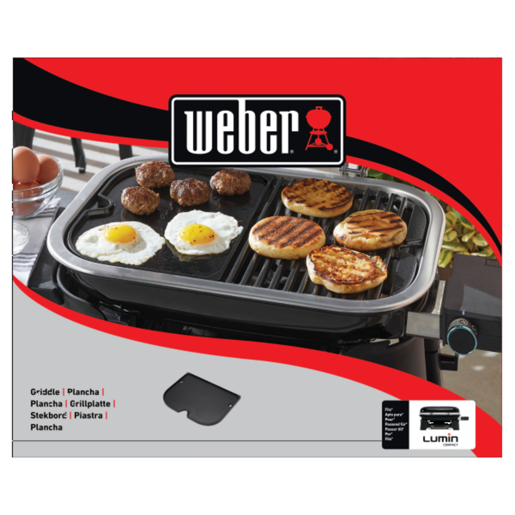 Weber Lumin Small Grill Griddle