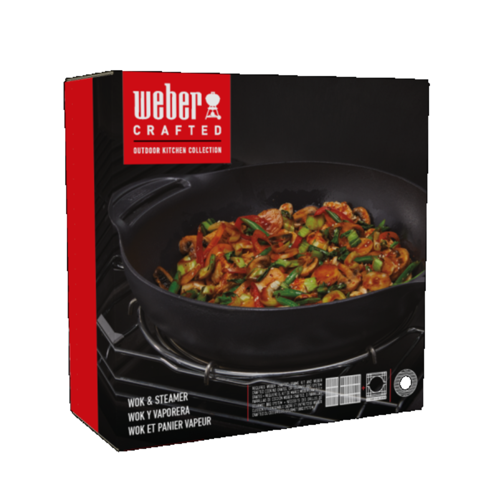 Weber Weber Crafted Wok And Steamer PECI