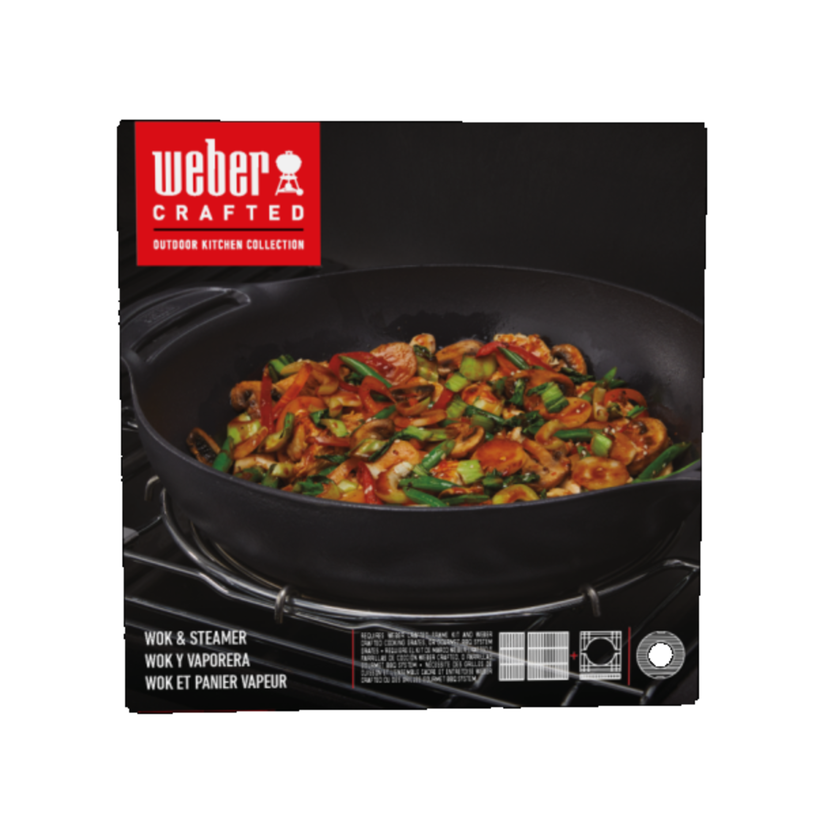 Weber Weber Crafted Wok And Steamer PECI