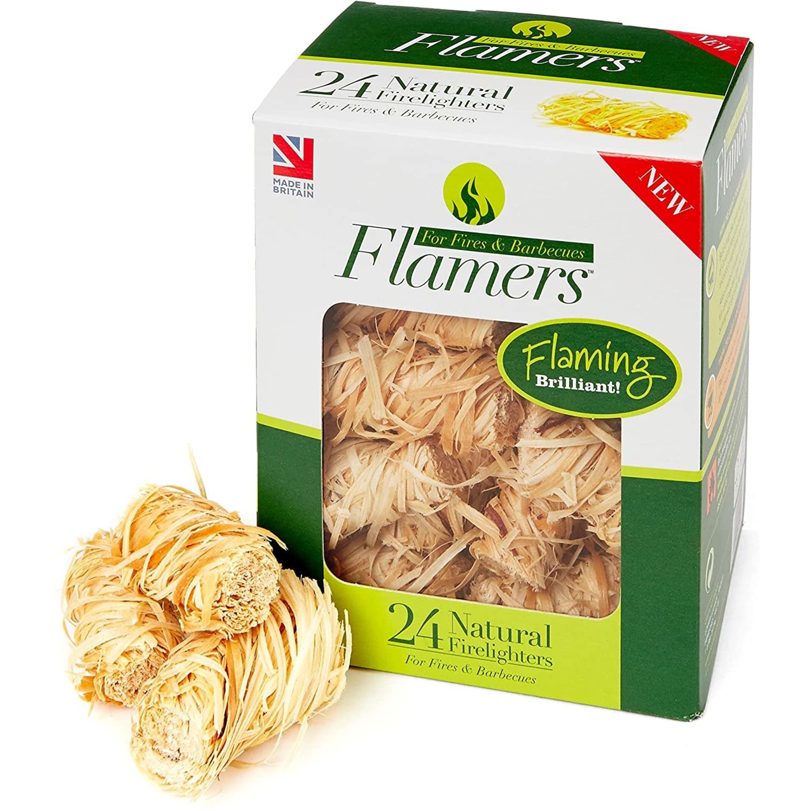 Certainly Wood Flamers Firelighters 24 pack