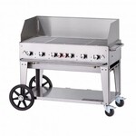 Crown Verity 48" LP mobile Grill windguard Package, with windguard