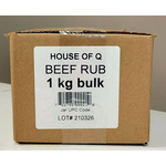 House of Q Competition Beef Rub 1kg Box