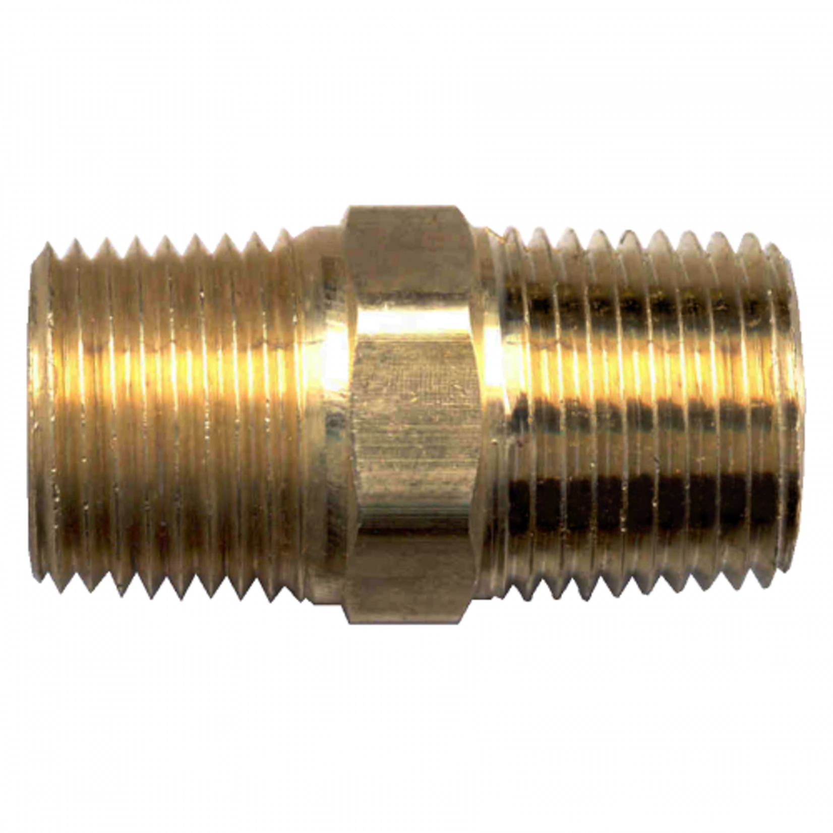 Fairview 3/8 MPT Hex Nipple