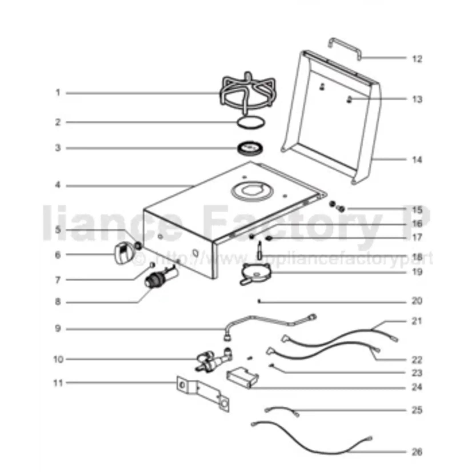 Weber 6 SIDEBURNR SUMMIT PLAT B/I NG