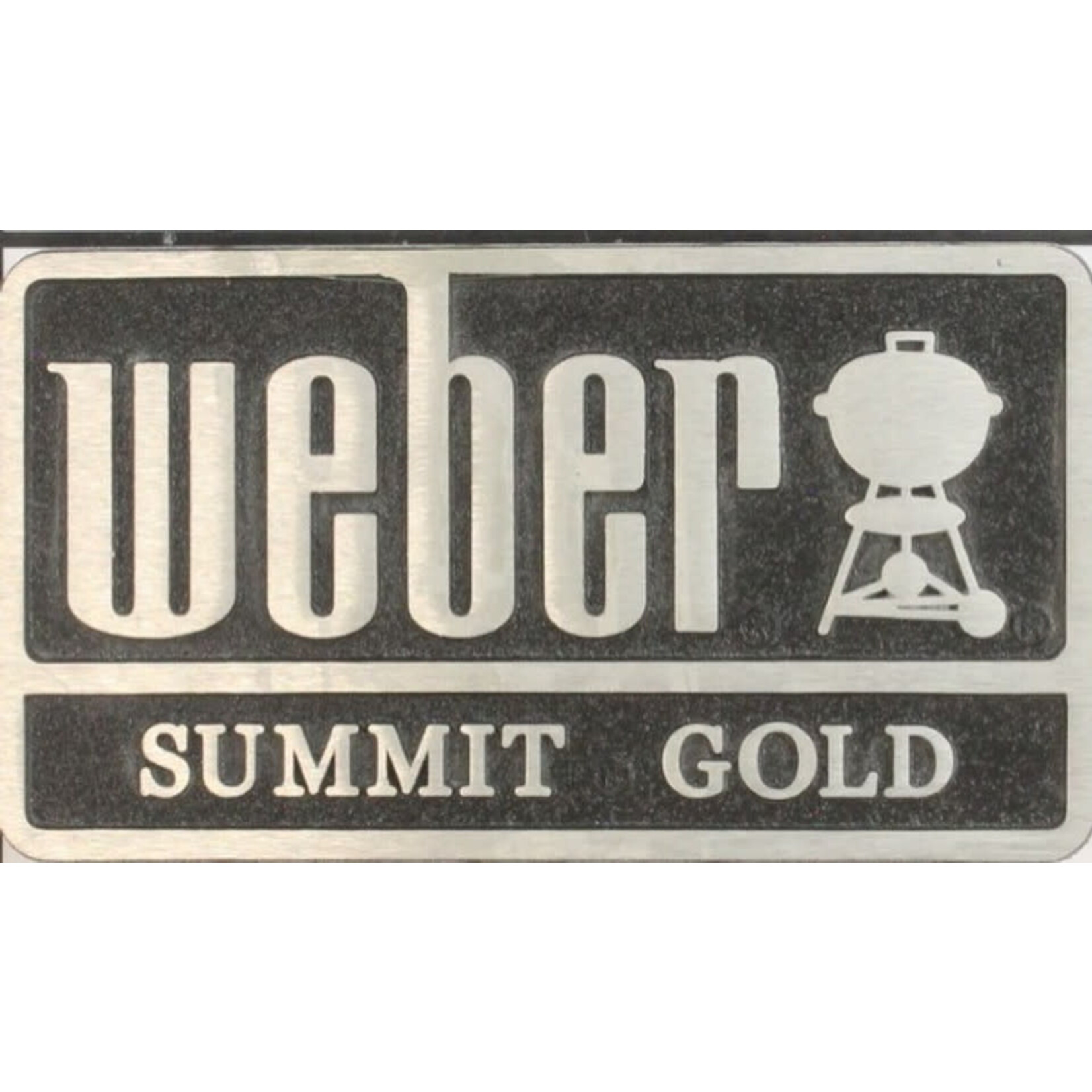 Weber Logo Summit Gold