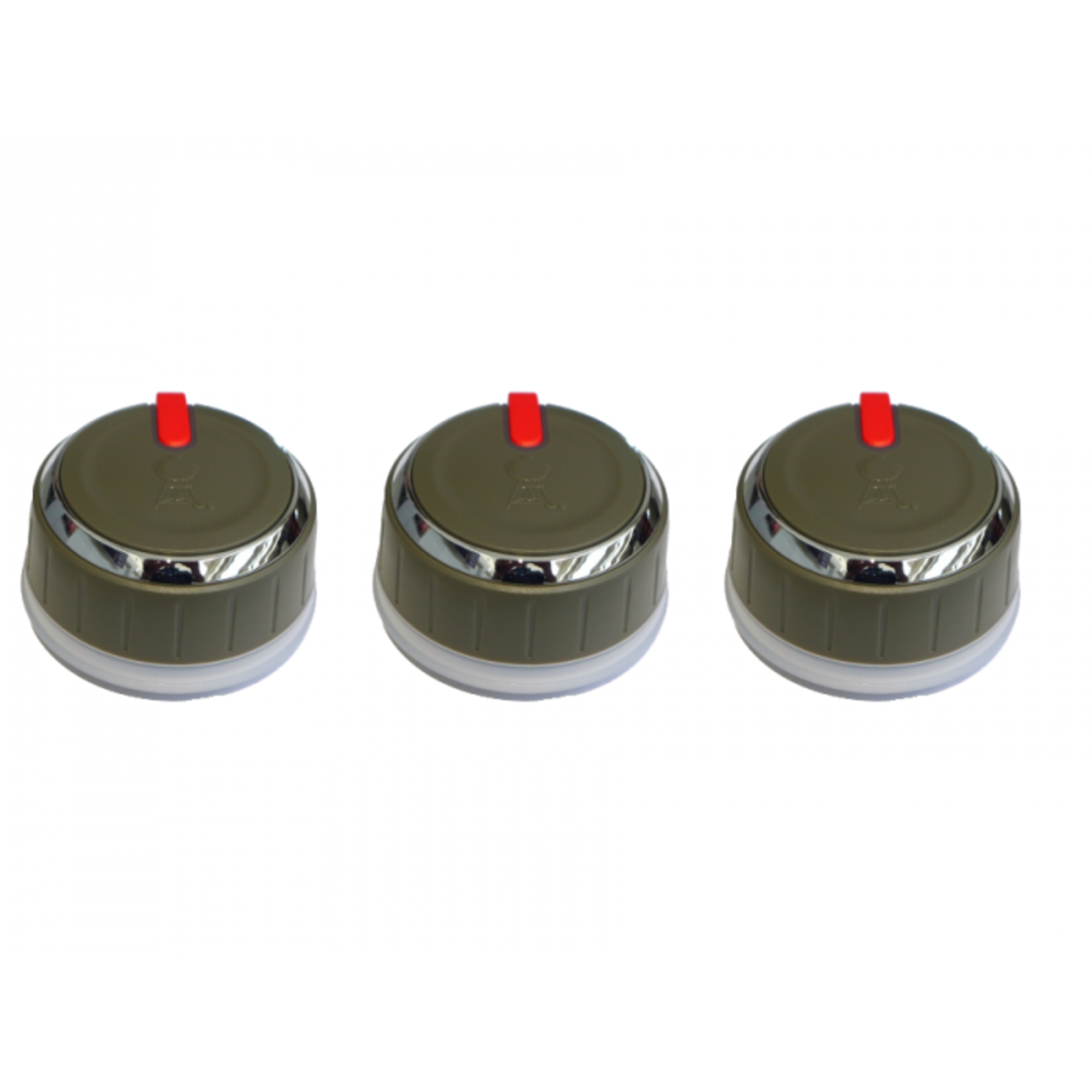 Weber KNOB KIT (SET OF 3) C2 GEN 17 { BIN WE2 - 4 }
