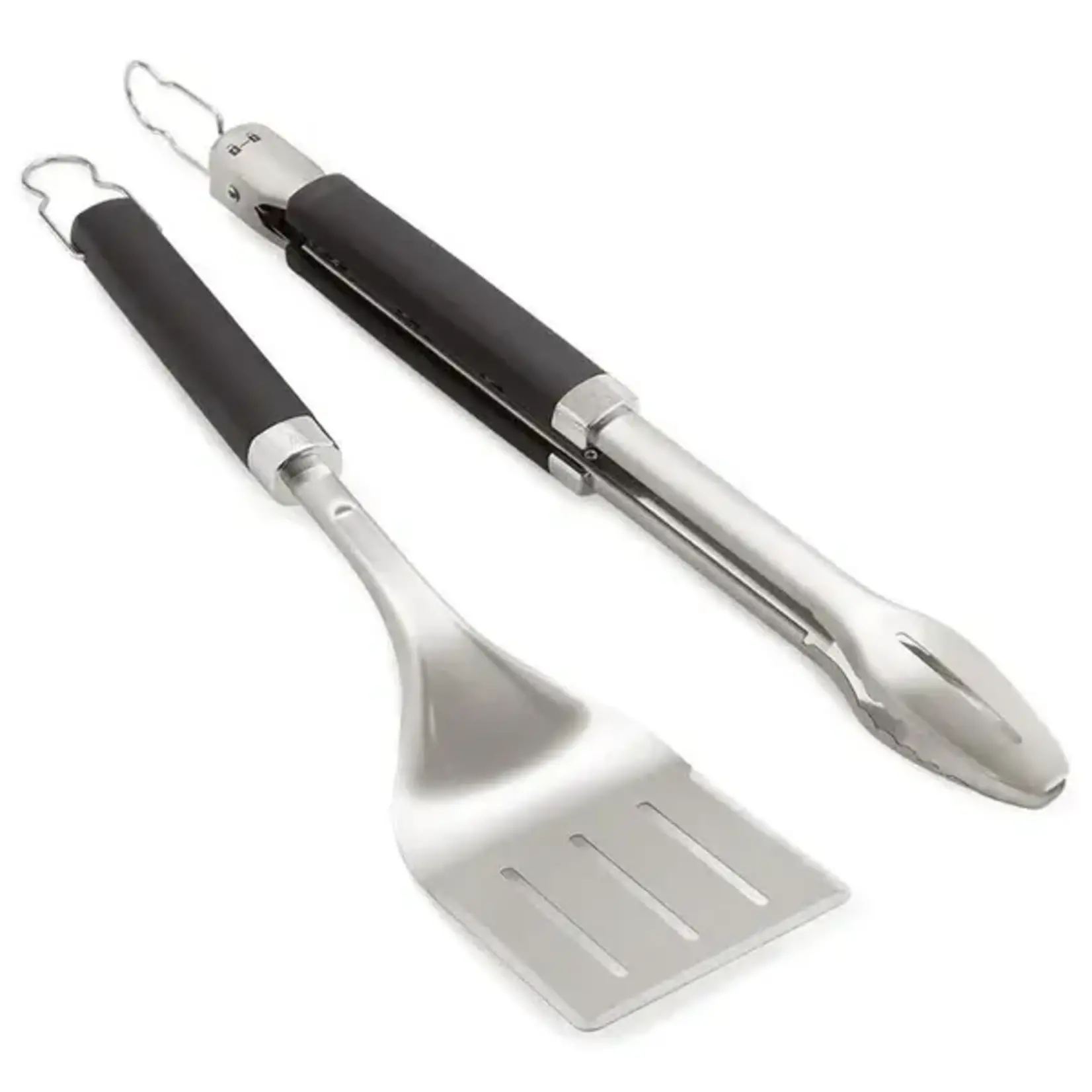 Weber Precision Grill Tongs & Spatula Set { BIN WE3 - 1 }