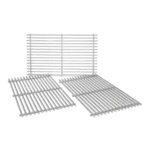 Weber 9 mm Stainless grate set - 4 Burner - Alliance Only