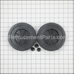 Weber 6" Wheel  Blk Wall ( BIN WE7 - 5}