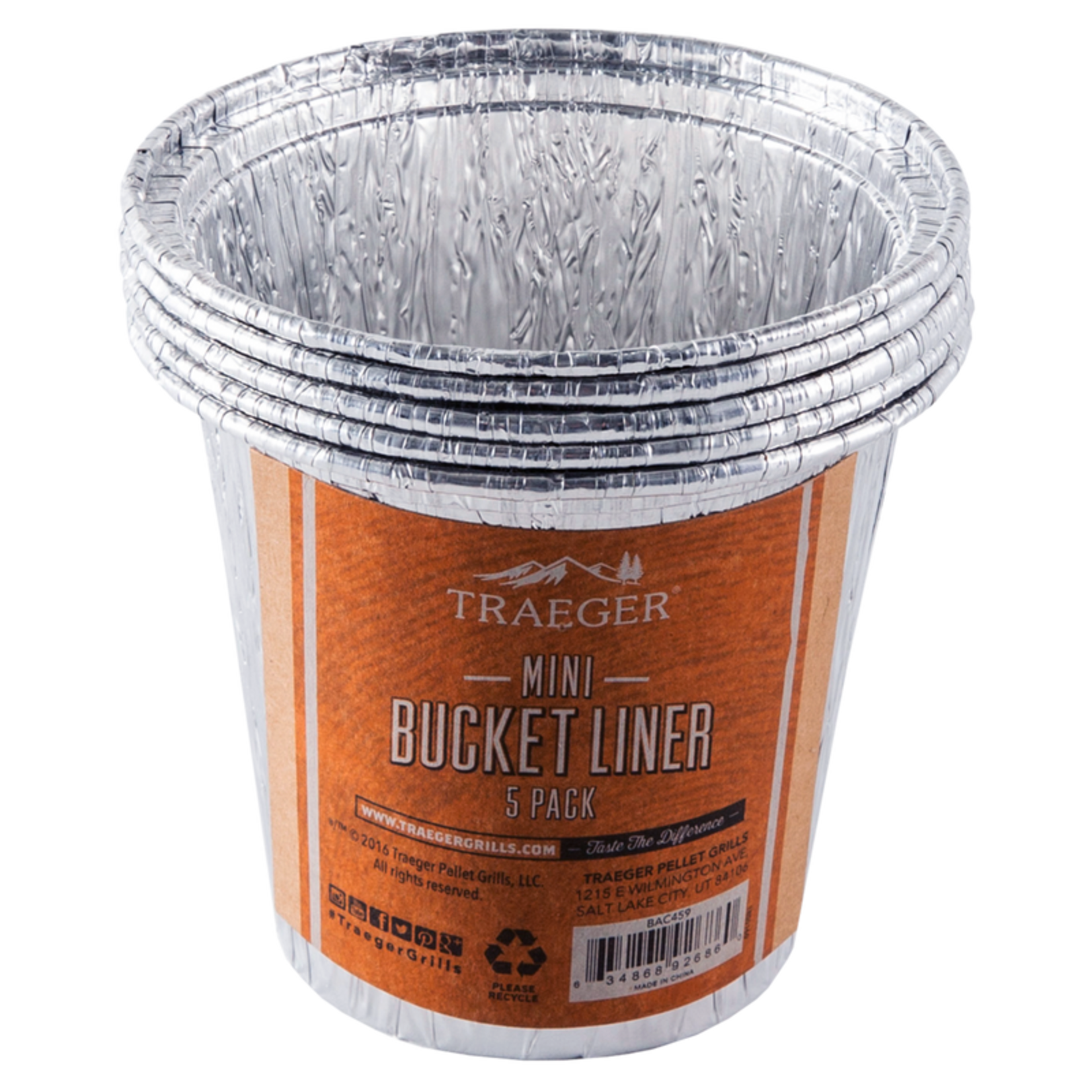 Traeger Mini Bucket Liner - 5 Pack