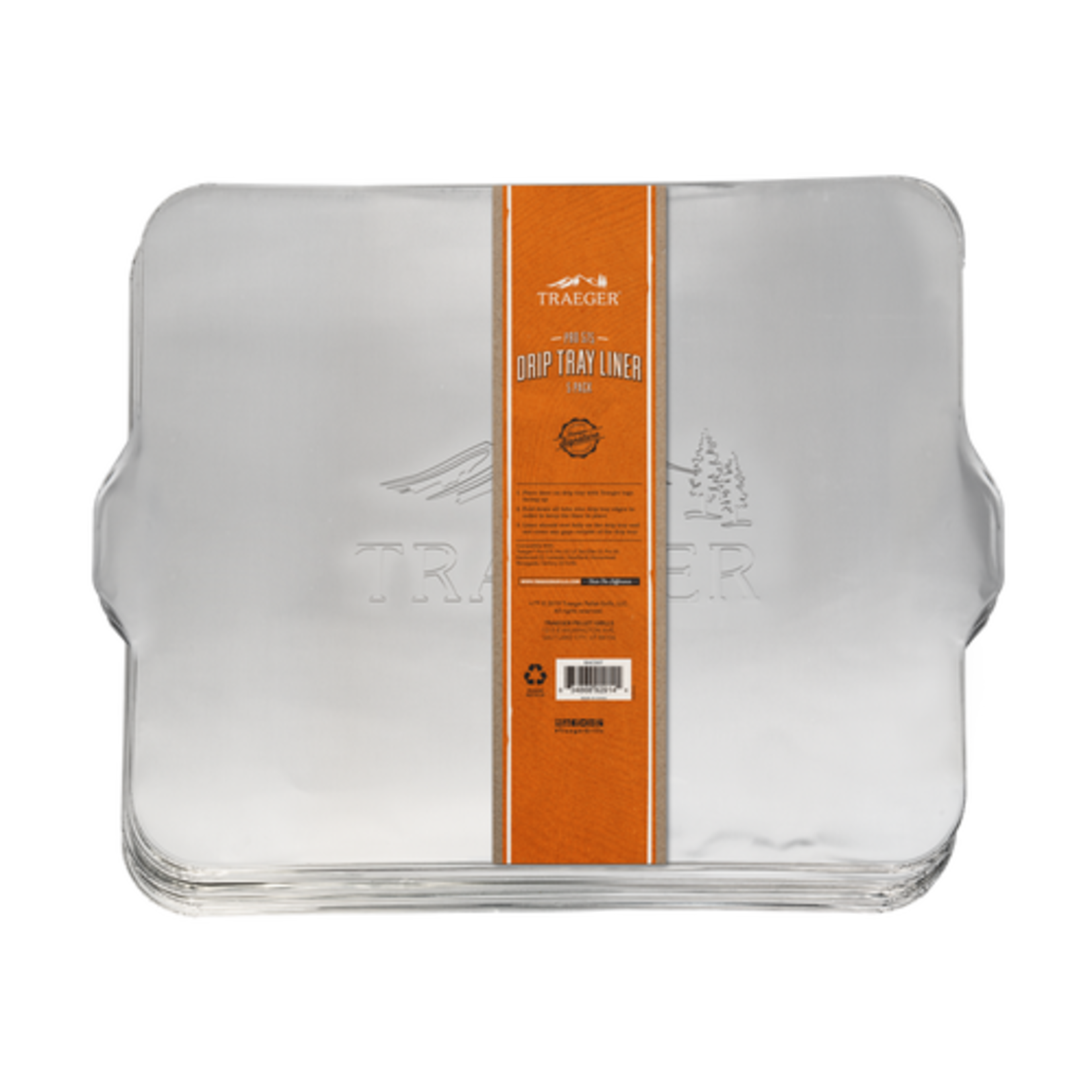 Traeger Drip Tray Liner 5 Pack - Pro 575/22