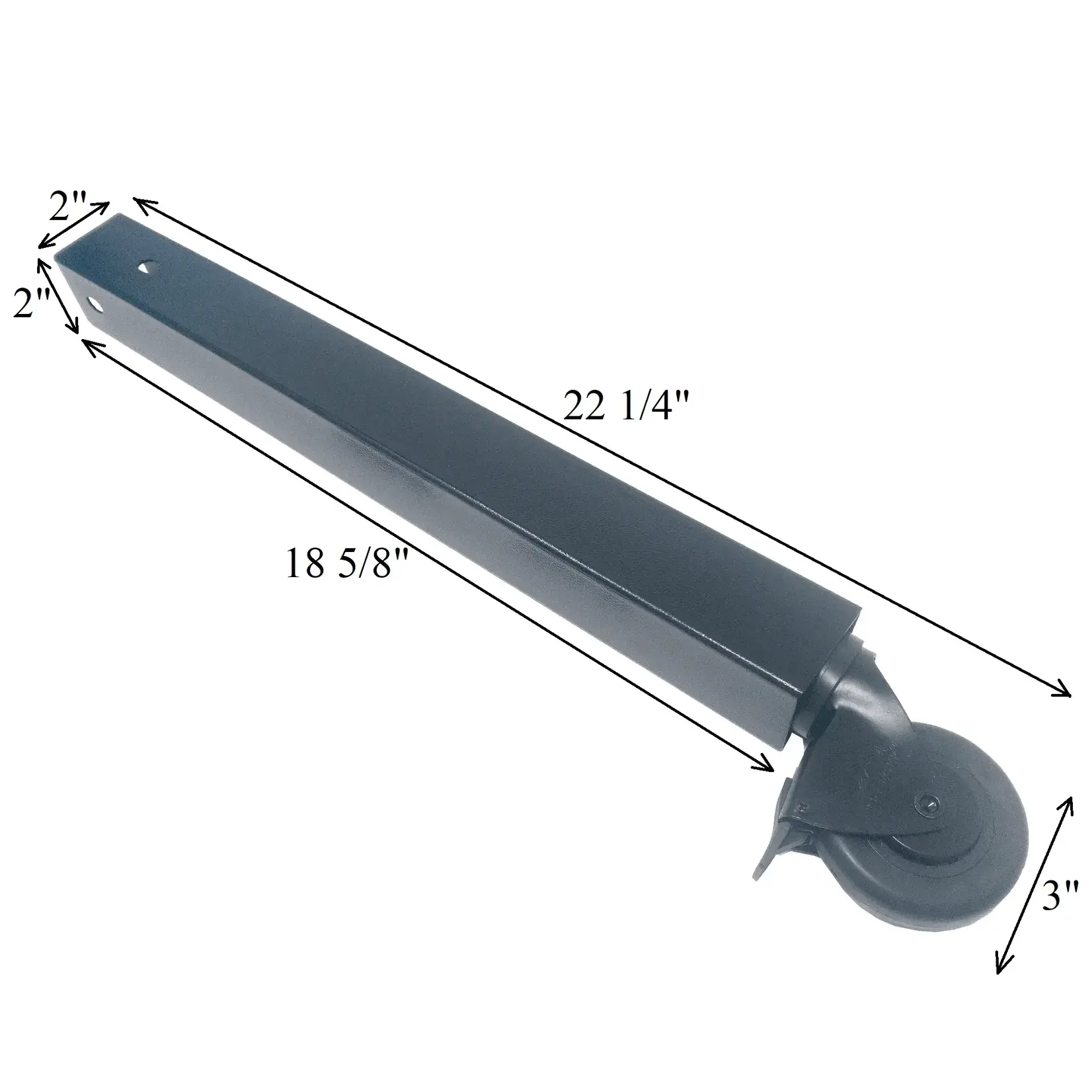 Traeger Caster Leg Kit, 2" square  (Elite 34)