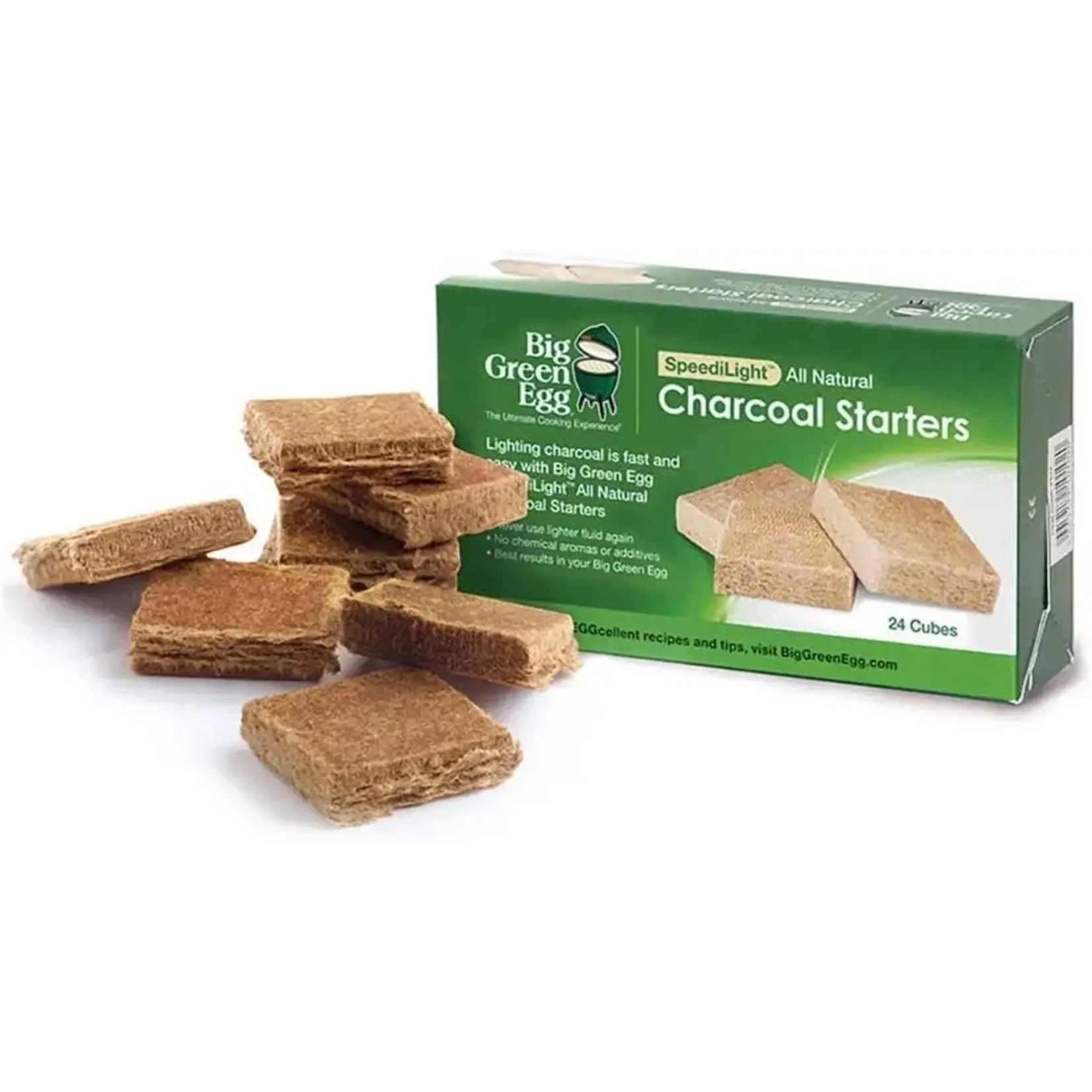 Green Egg SpeediLight Natural Charcoal Starters (24pk) {12}