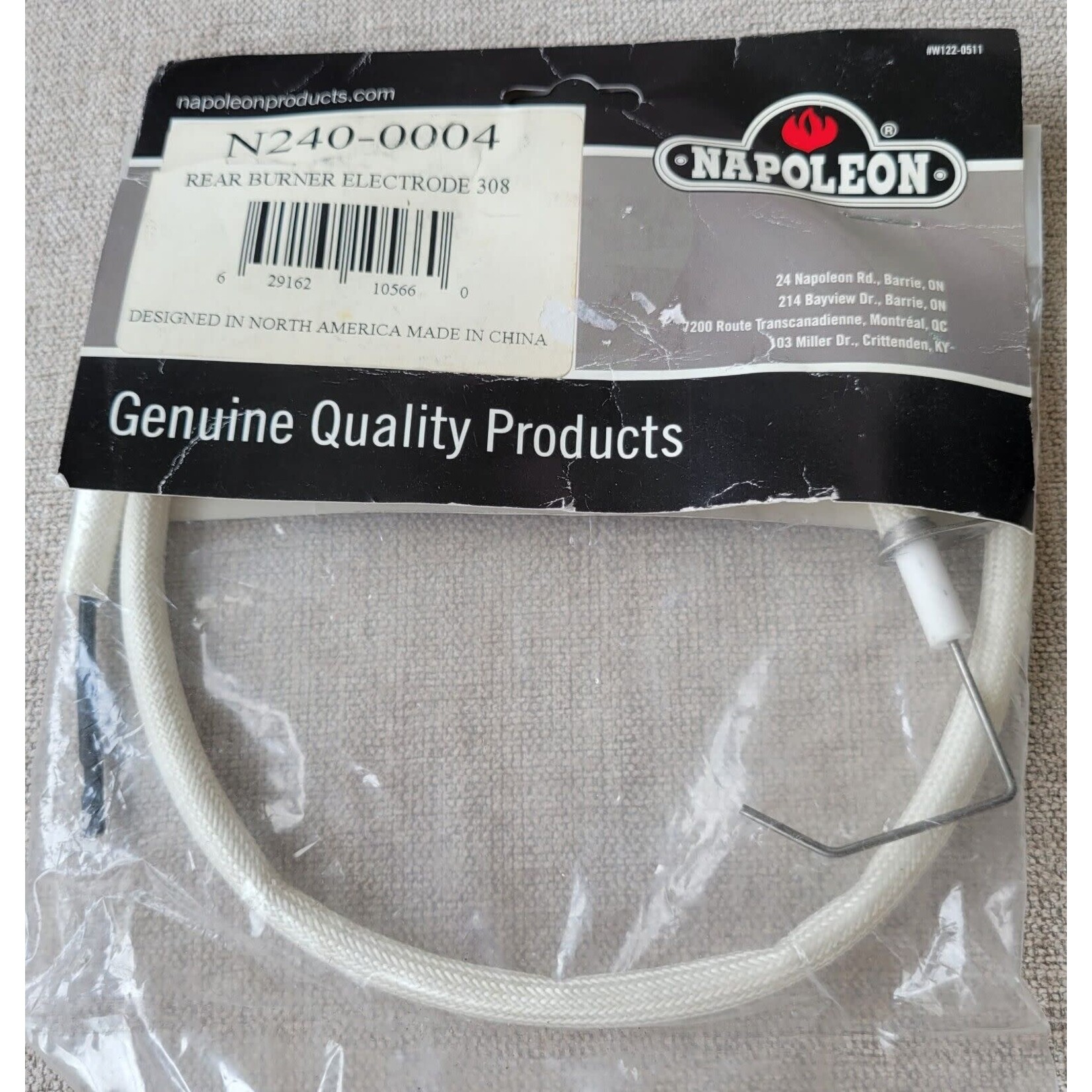 Napoleon Electrode (Rear Burner) (Napoleon) { BIN NA1 - 3 }