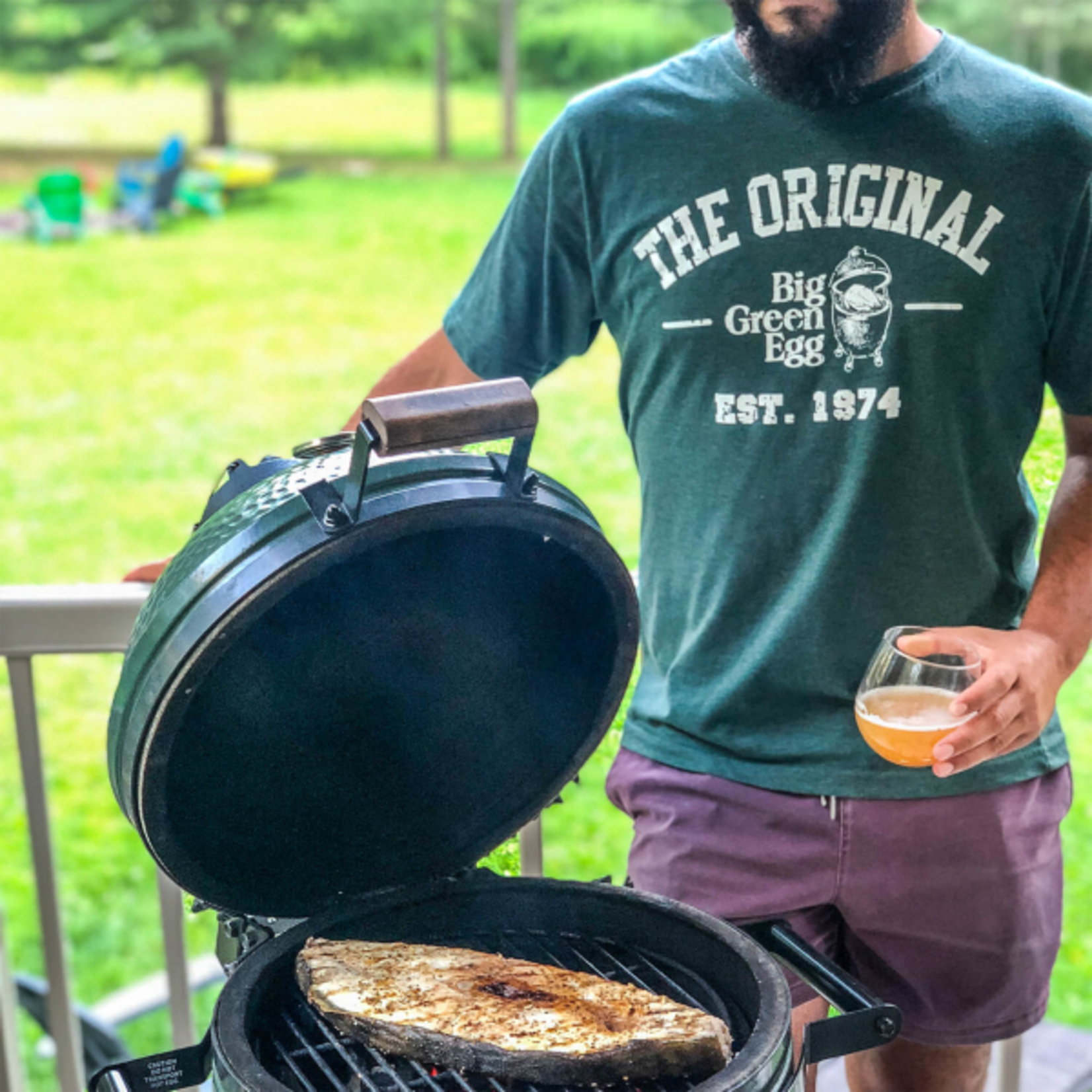 Green Egg The Original BGE T-Shirt