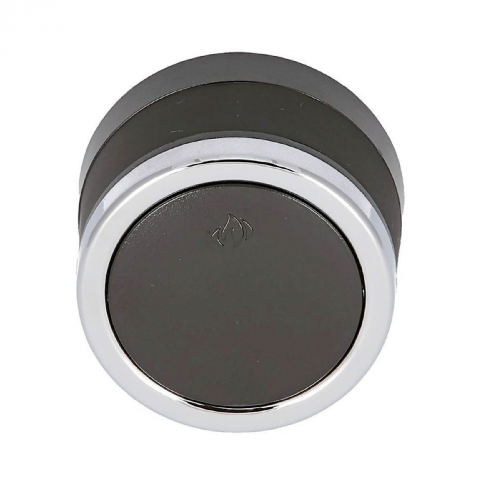 Napoleon Knob - Round - Small - Black   {Bin C-C5-5}