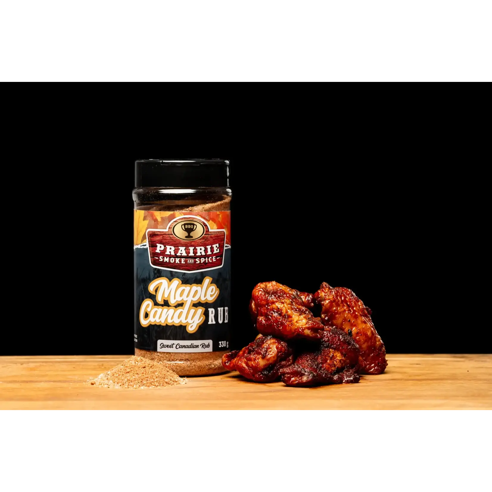 Prairie Smoke & Spice Maple Candy Rub 330g