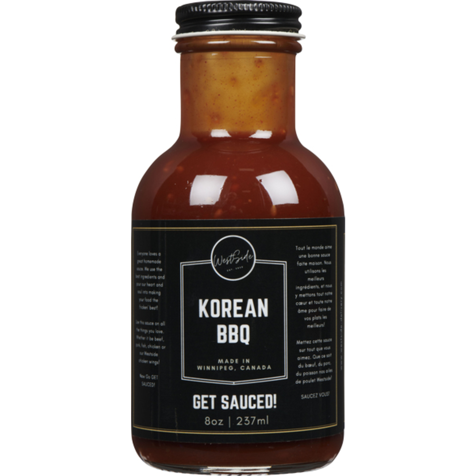 Westside Sauces Korean BBQ 8oz/237ml