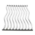 Napoleon S.S. Wave Cooking Grid for P500 (1 piece) 17 3/4" x 13 1/4"