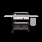 Weber Slate™ 30" Rust-Resistant Griddle with Extendable Side Table (LP)
