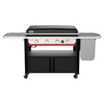 Weber Slate™ 36" Rust-Resistant Griddle,  Fold-Up Shelf (LP)