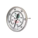 Green Egg Tel-Tru USA Made OEM Temperature Gauge 3"
