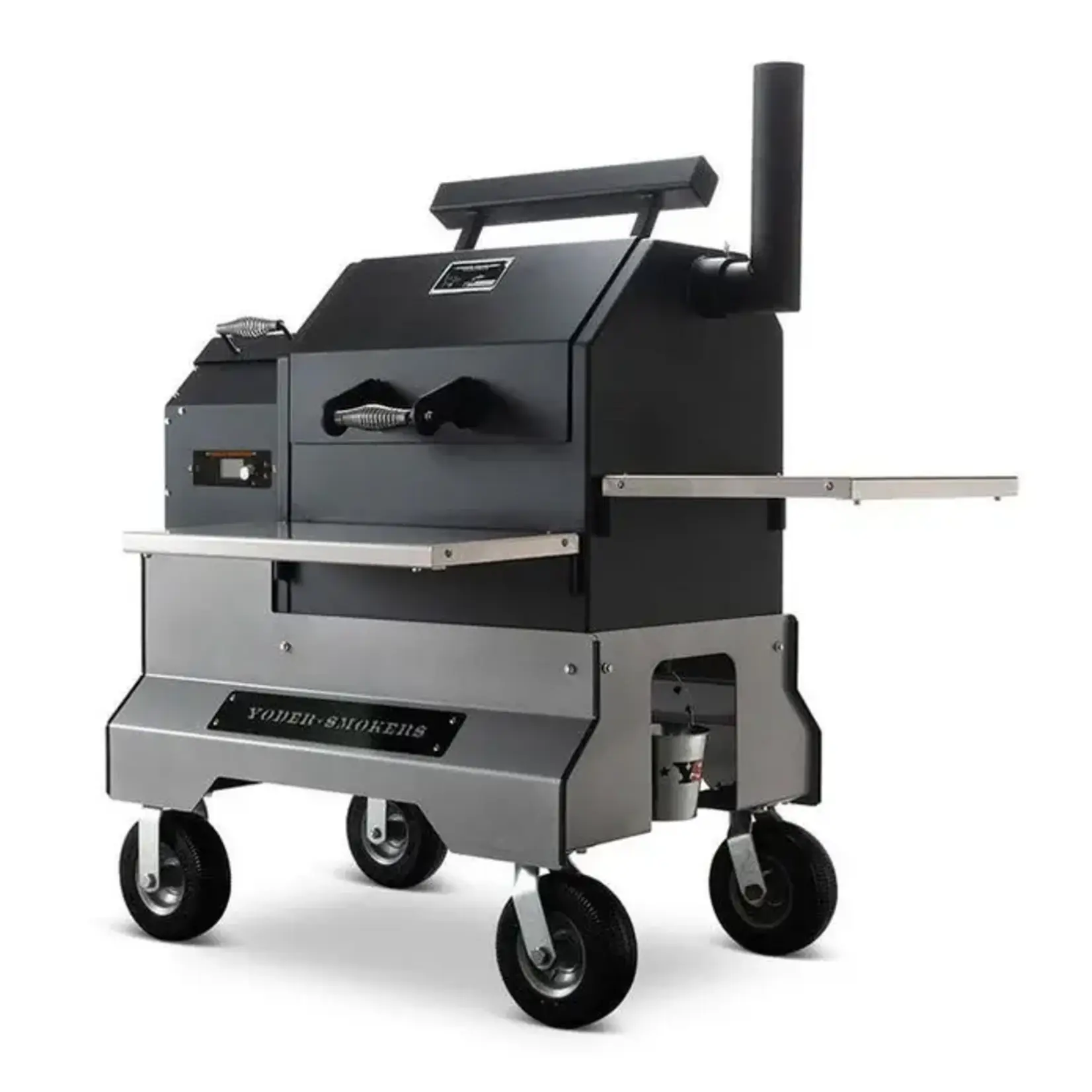 Yoder YS480s Comp Cart, Second Shelf, SS Shelves, Silver