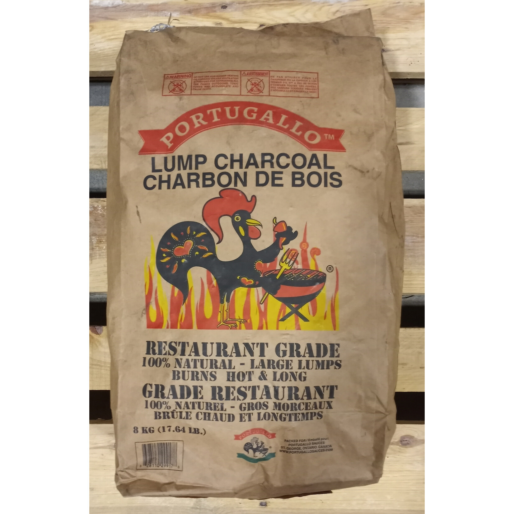 Portugallo Portugallo Premium Hardwood Charcoal 8kg