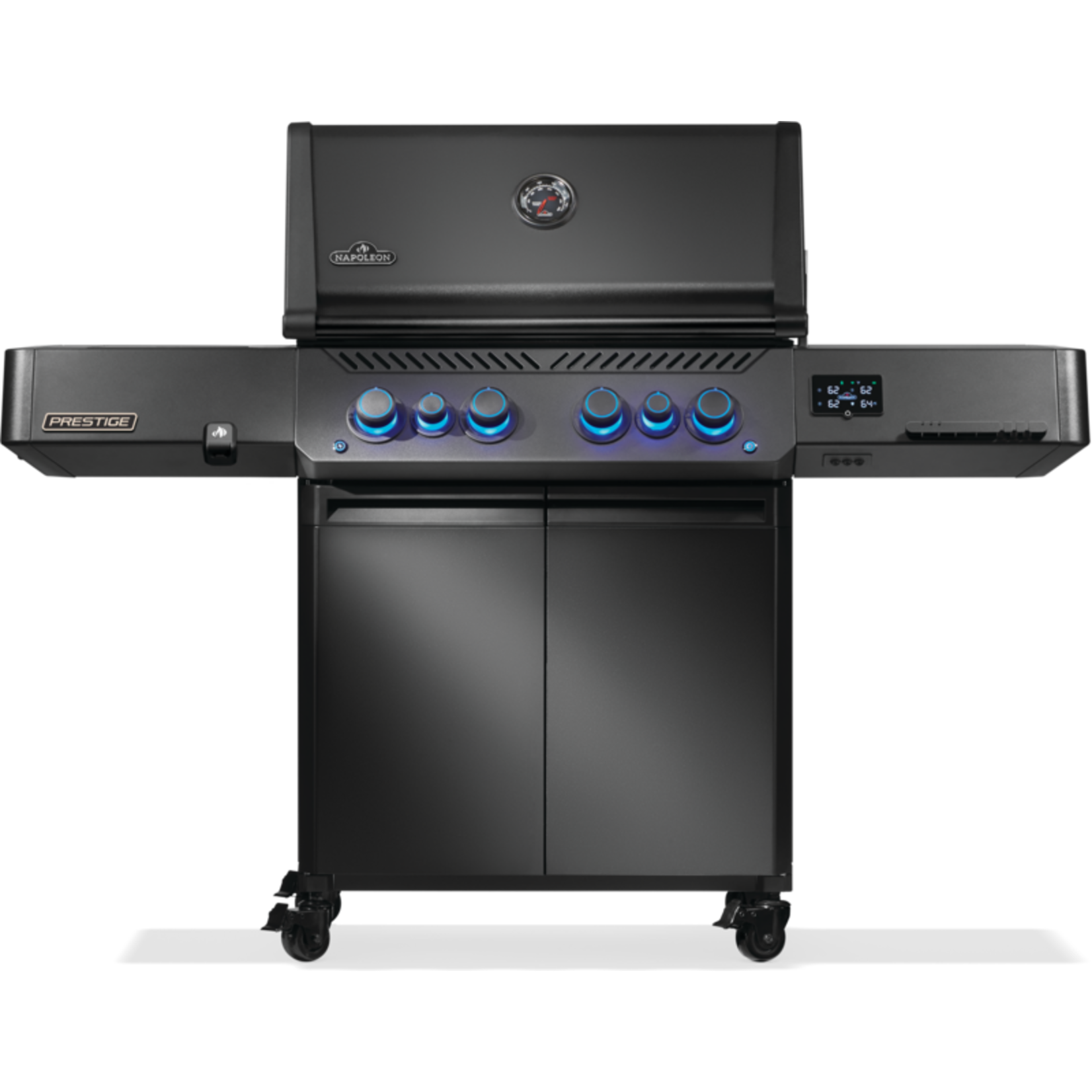 Napoleon Phantom Prestige® 500 Connected, Propane Gas Grill with Infrared Side and Rear Burner, Stainless Steel