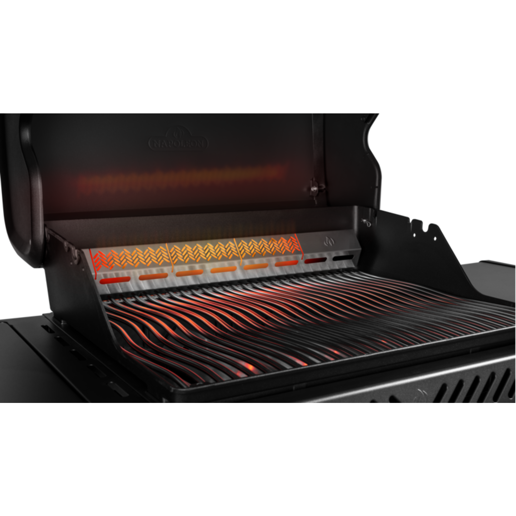 Napoleon Phantom Rogue® PRO-S 425 Natural Gas Grill with Infrared Side and Rear Burners, Matte Black